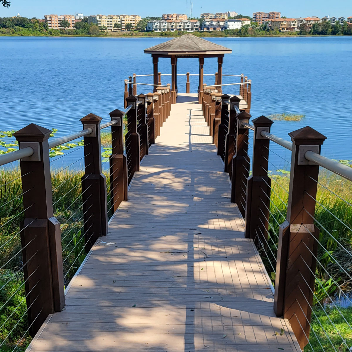 dock at somerset shores, dr phillips community
